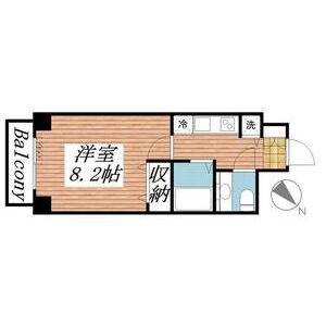 ロリエタワー川崎0308号室 間取