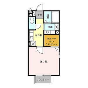 シルヴァンブリーズ101号室 間取