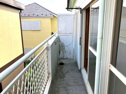 ハイツ小川202号室 バルコニー