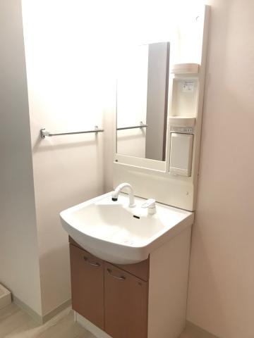 ガーデンヒルズNAKAYAMA壱番館203号室 室内洗濯機置場・洗面台