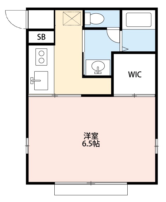 ペディガーデン一番館1階 間取
