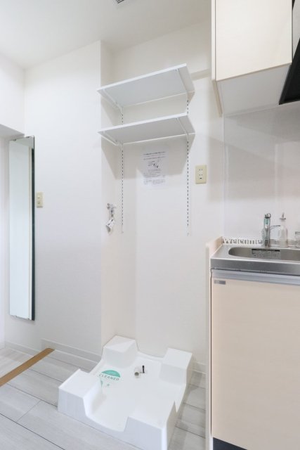 エクセル鶴見 室内洗濯機置場