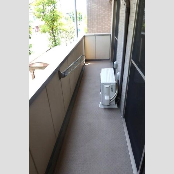 ヴェルドミール カシマ205号室 バルコニー