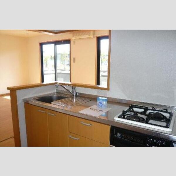 ミルフィーユ・アネックス 対面キッチン(2口ガスコンロ,グリル付)