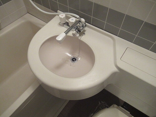 グローリア初穂千駄木・ヴェルデ千駄木 洗面台／３点ユニットバス