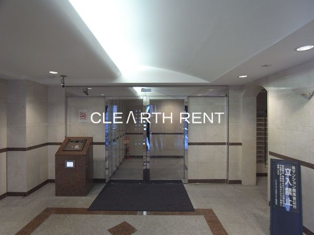 パレステュディオ渋谷ＥＡＳＴ2階 御影石を使った高級感のあるエントランス