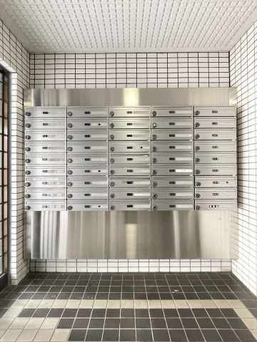 スカイコート都立大学406号室 メールボックス