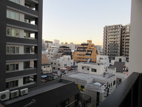 ライオンズ浅草橋ミレス6階 バルコニーからの眺望　※2026年1月撮影の写真