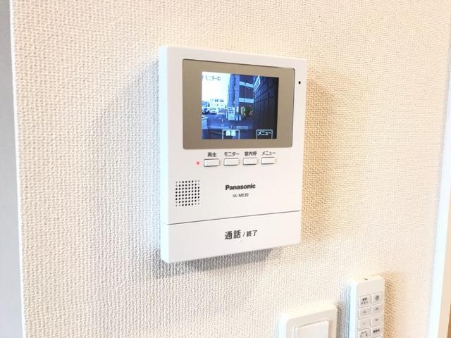 ナチュラル　ライズ202号室 カメラ付インターホン（イメージ）
