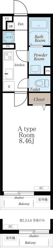 リブリ・令和2階 間取