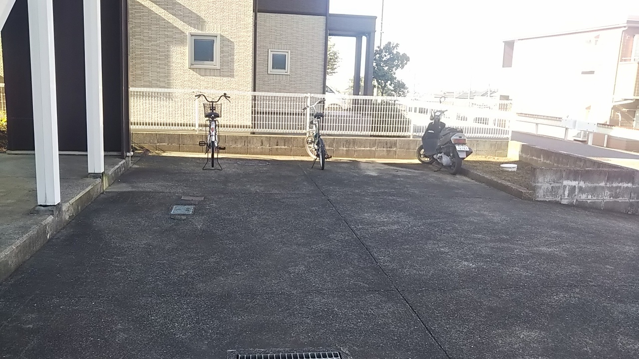 レオパレスプロシード２203号室 駐輪スペース