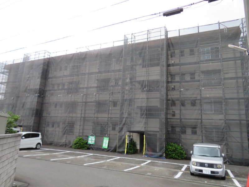 品川ひばりが丘アパート4号棟3階 外観