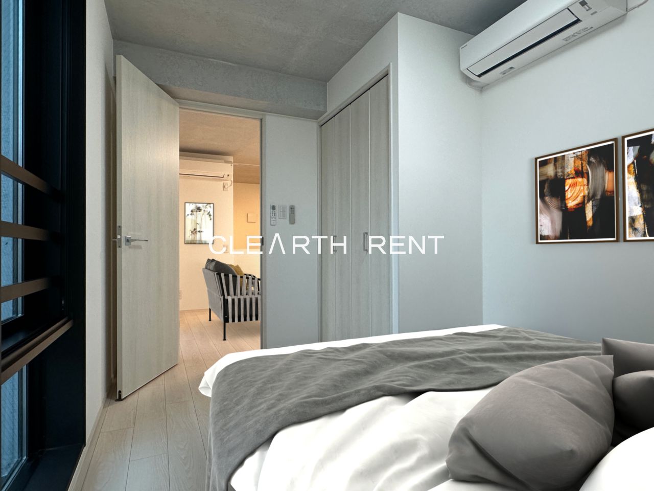 ＧＲＡＮ ＰＡＳＥＯ三宿Ⅱ3階 モデル家具設置写真