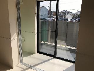 所沢市小手指町アパート新築工事105号室 インナーテラス（イメージ）