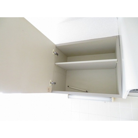 カサデオロ水岡0203号室 キッチン上収納