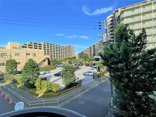 ライオンズマンションときわ台3階 バルコニーからの眺望