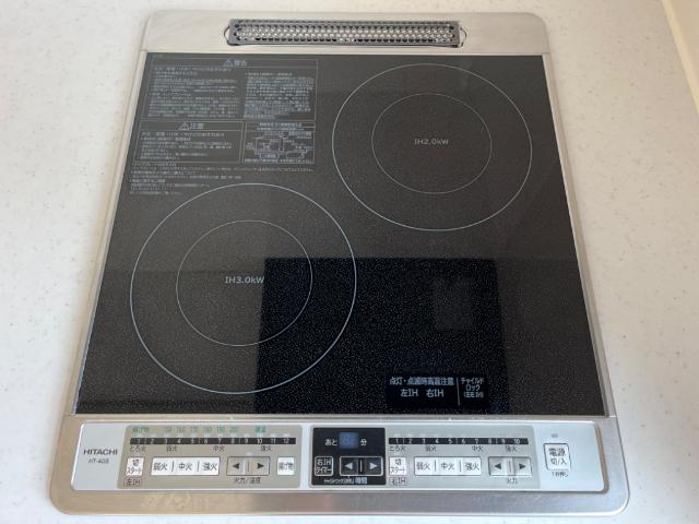 フリージア　コート202号室 二口コンロ