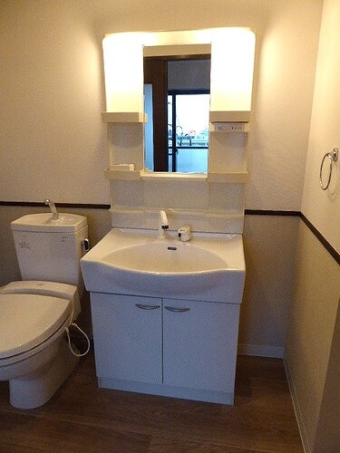 ＢＬＤ．ＮＩＭＯレジデンス 洗面所　※同タイプ別部屋前回募集時2021.3撮影