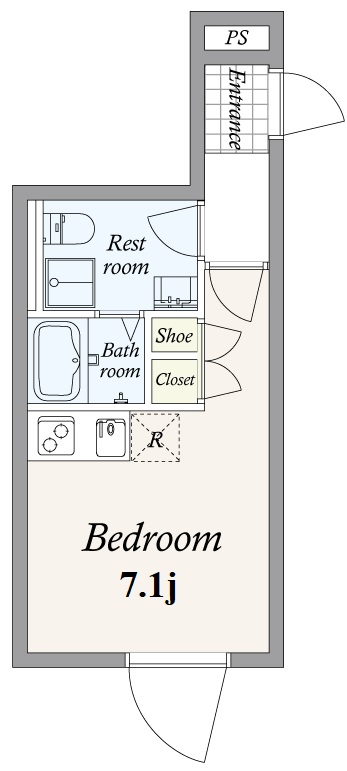 ＧＲＡＮ ＰＡＳＥＯ 島津山Ｅａｓｔ2階 仲介手数料無料・インターネット利用料無料