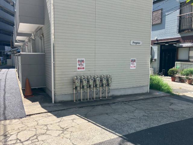 プログレス3階 周辺道路舗装済み