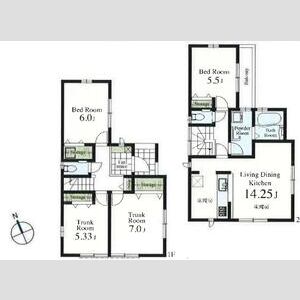 マイホームネクスト浦安富士見　1号棟 間取