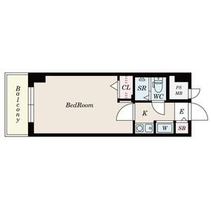 S-FORT錦糸町1103号室 間取