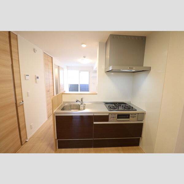 ア　レーズ203号室 対面システムキッチン