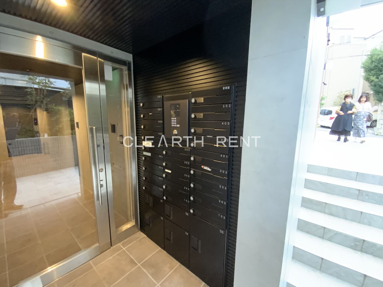 ＧＲＡＮ ＰＡＳＥＯ 駒場東大前3階 メールボックス＆宅配ボックス