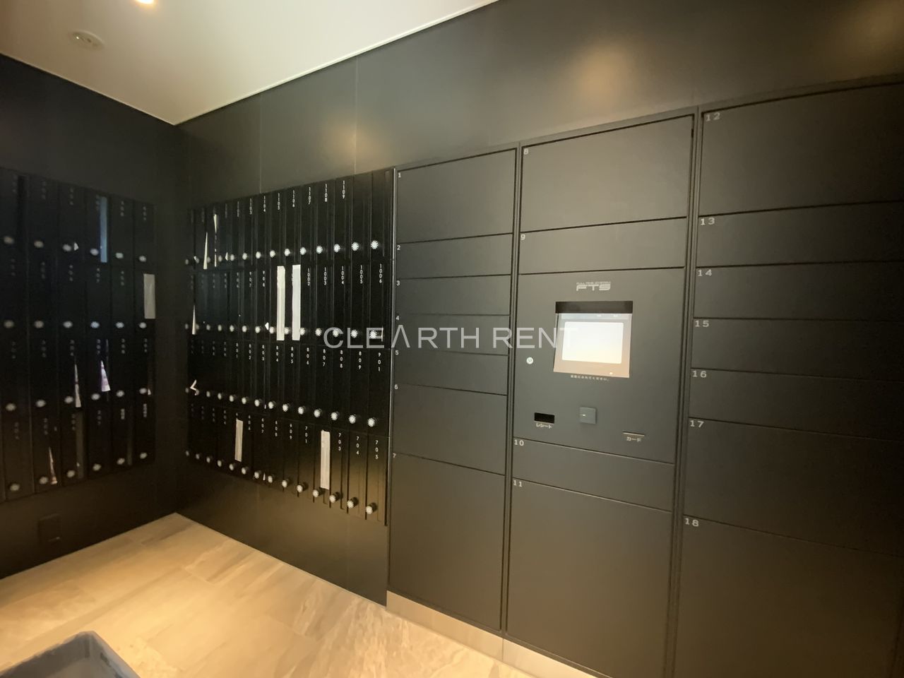 コンシェリア ＫＡＷＡＳＡＫＩ ＭＡＳＴＥＲ’Ｓ ＶＩＬＬＡ14階 メールボックス＆宅配ボックス