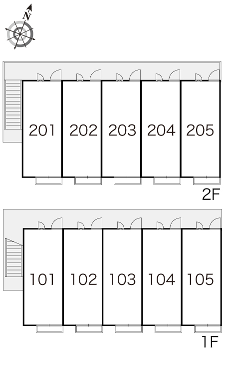 レオパレスグリーンヒル204号室 部屋その他