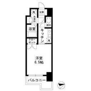 サンスクエアプレミア1005号室 間取
