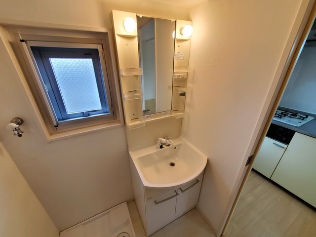 ツインハイツ8A号室 洗面