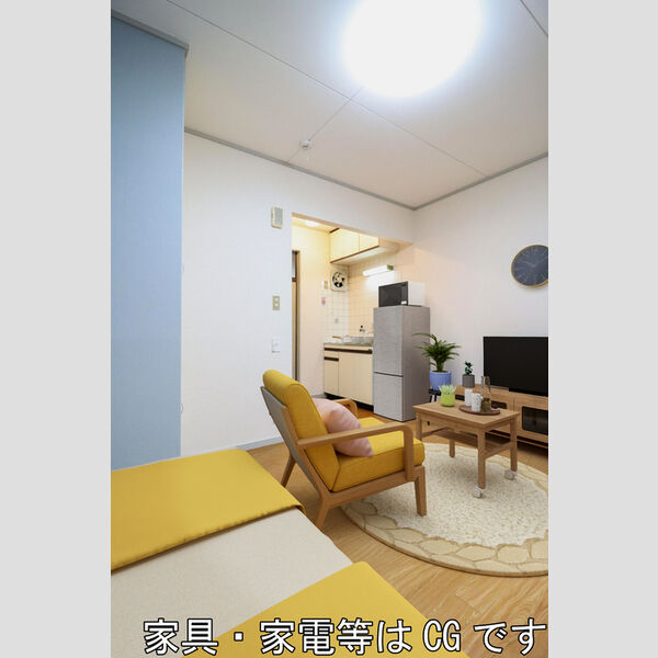 調布ハイムピア106号室 リビング