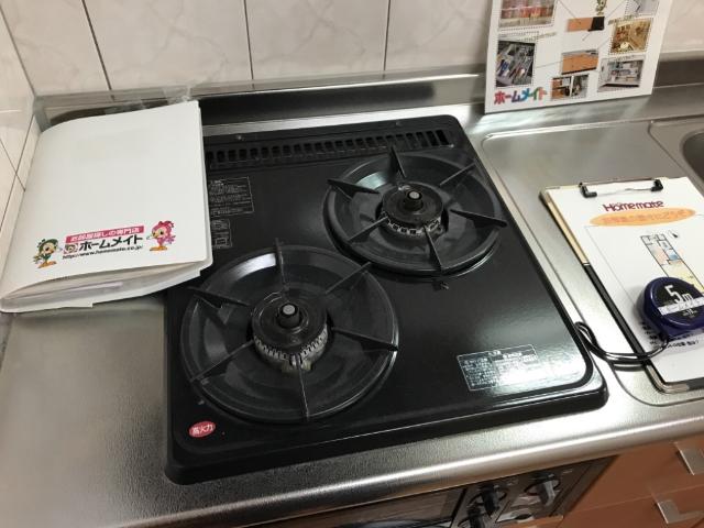 ルミエール102号室 2口コンロ