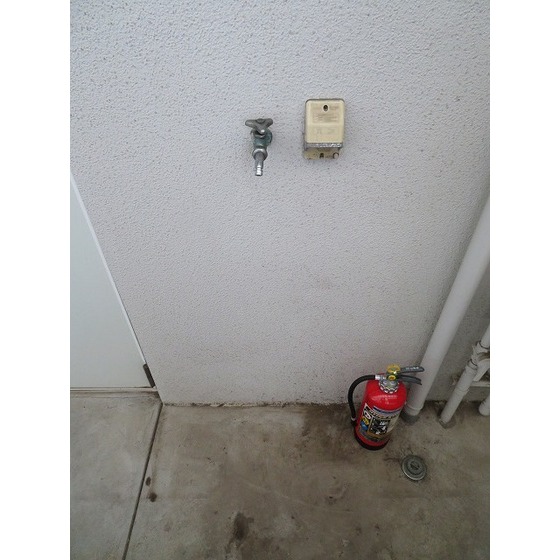 コスモ・ポーリ0202号室 洗濯機置場