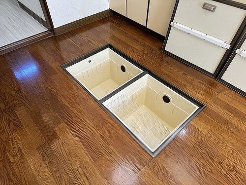 練馬区下石神井１丁目１５番戸建 床下収納　※前回募集時2024年2月撮影