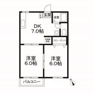フォーブル西船橋203号室 間取