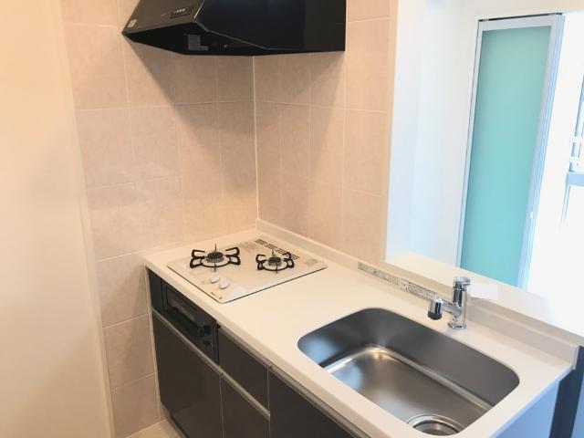 川口市大字安行領根岸　アパート新築工事203号室 キッチン（イメージ）