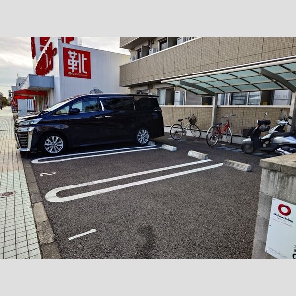 プランドール・アデン202号室 駐輪場