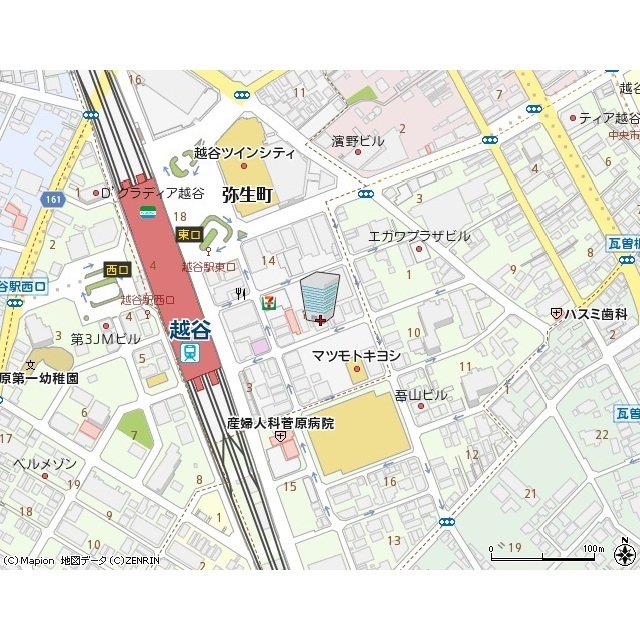 プレール 越谷 外観