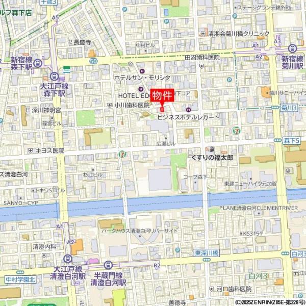 シティフォレスト森下5階 null