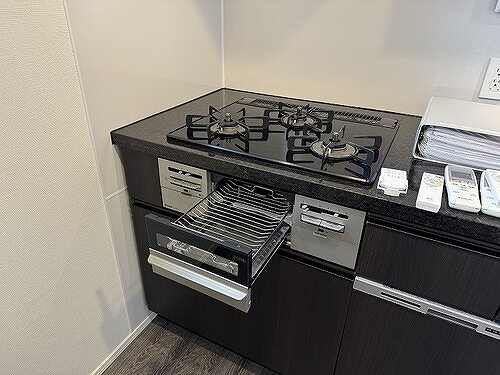 ライオンズ千代田岩本町ミレスーＫＤＡ ガスコンロ　※2024年6月撮影