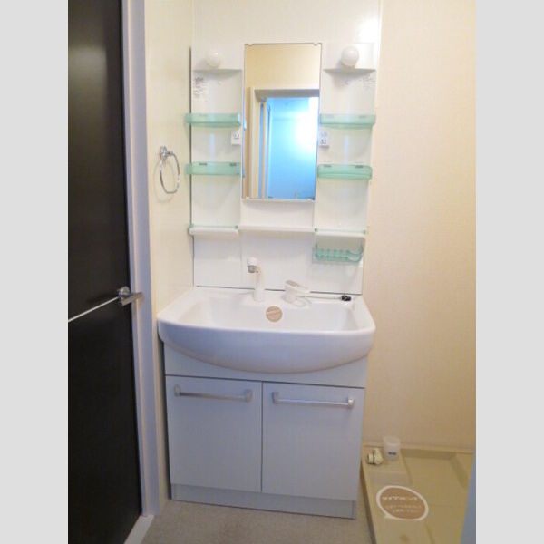 カリーナ　カーサ203号室 洗面所　洗髪洗面化粧台あり