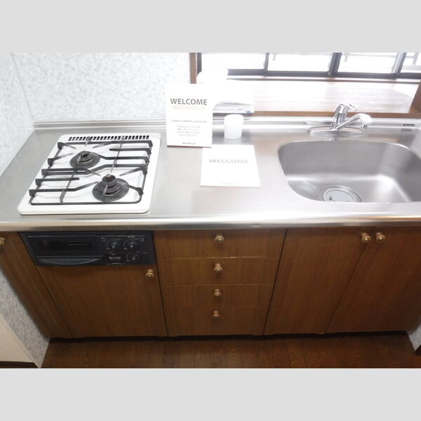 アレックス千葉寺503号室 システムキッチン