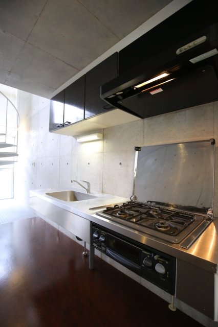 Ｍ・ＣＡＳＡ システムキッチン（3口ガスコンロ・グリル付）