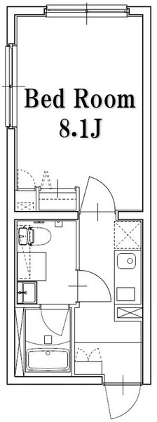 Bark Lane武蔵小山301号室 間取