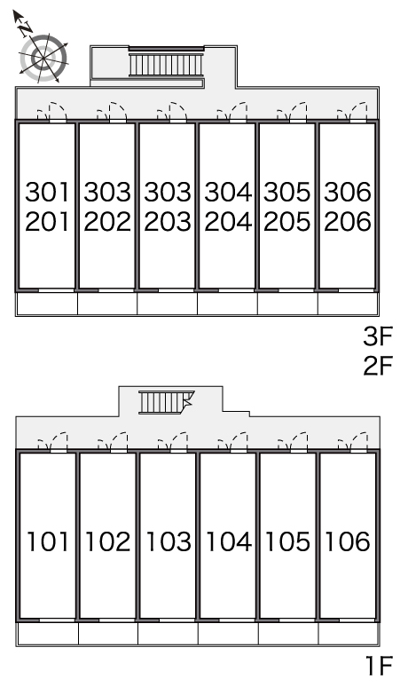 レオパレスアミティエ302号室 部屋その他