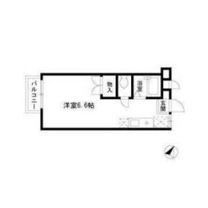 シティピア102号室 間取