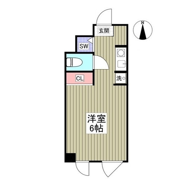 エスペランサ302号室 間取
