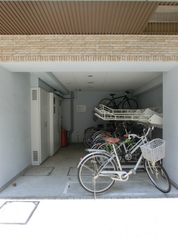 スカイコート田端第3501号室 駐輪場